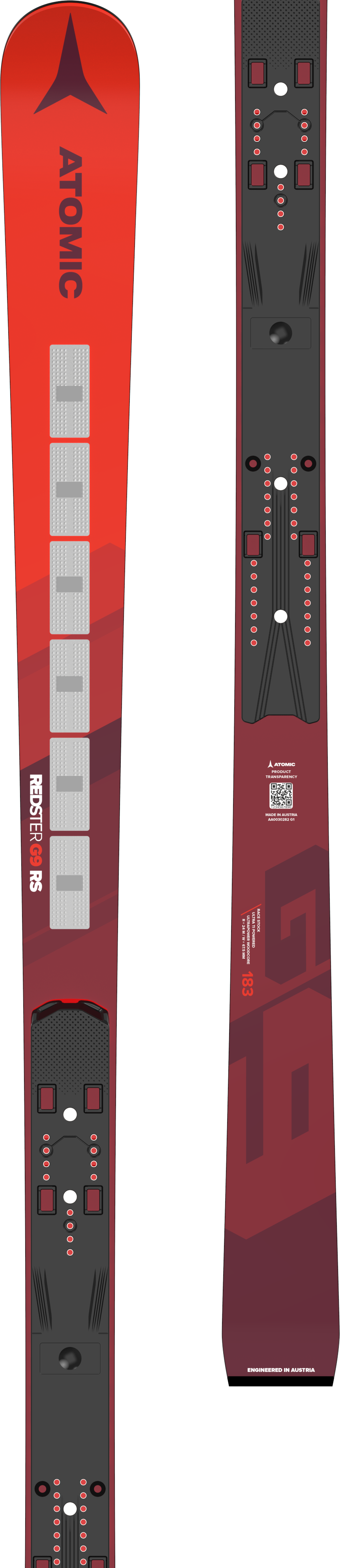 ATOMIC G9 スキーセット 159cm 値下げOK ケース付き 赤 RED ATOMIC G9 スキーセット 159cm 値下げOK ケース付き 赤 RED