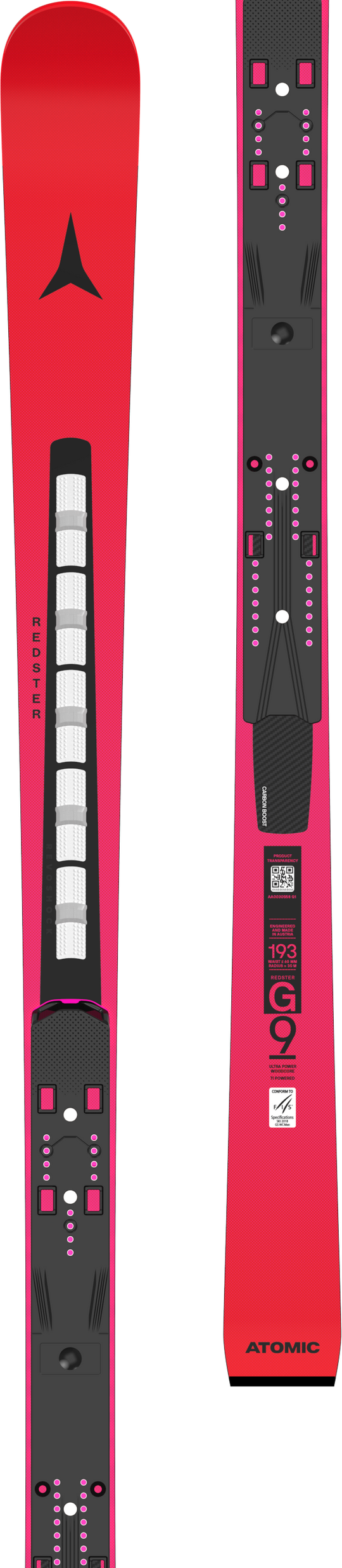 REDSTER G9 FIS REVOSHOCK M 193