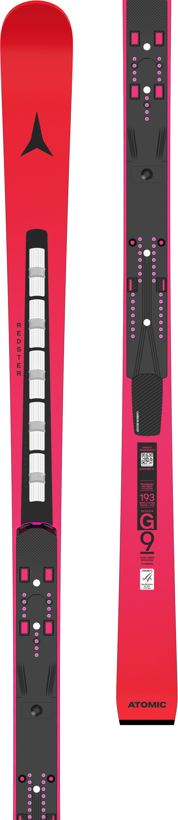 REDSTER G9 FIS REVOSHOCK M 193