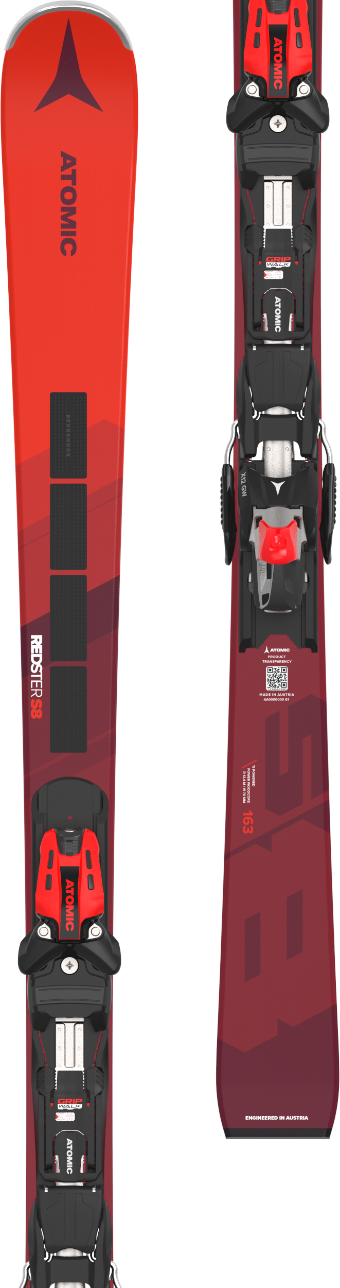 2回使用のみATOMIC Redster S8 165cm ホットワックス済 2回使用のみATOMIC Redster S8 165cm ホットワックス済