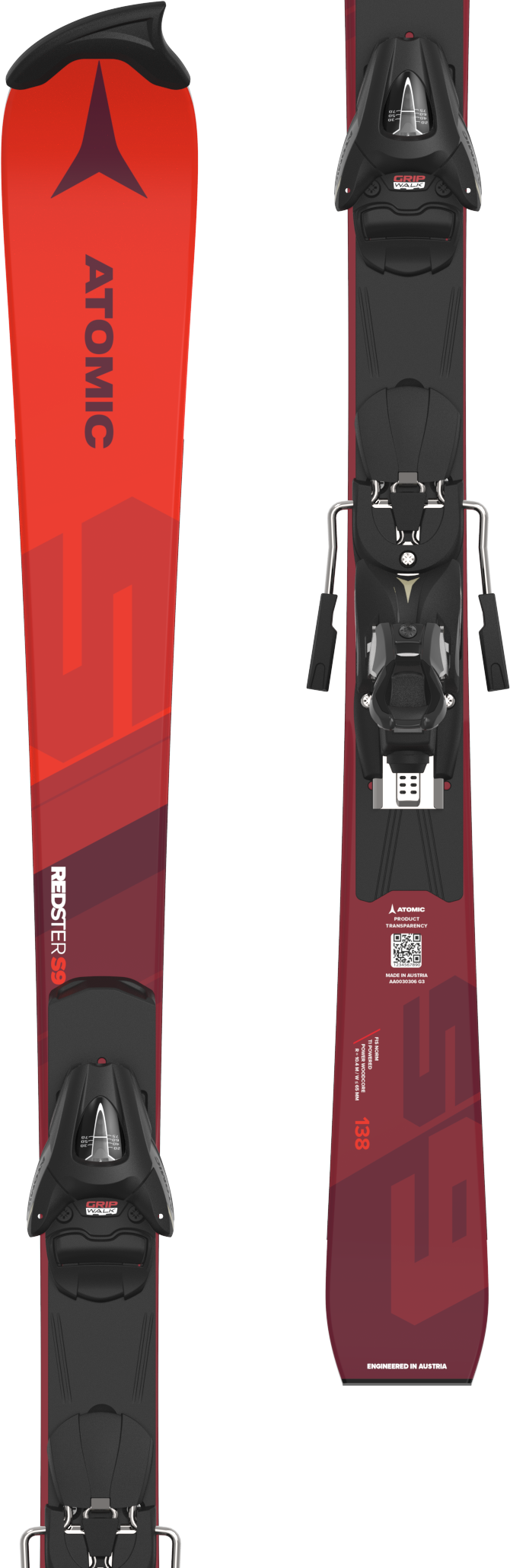 ATOMIC REDSTER S9FIS スキー板 138センチ スキー