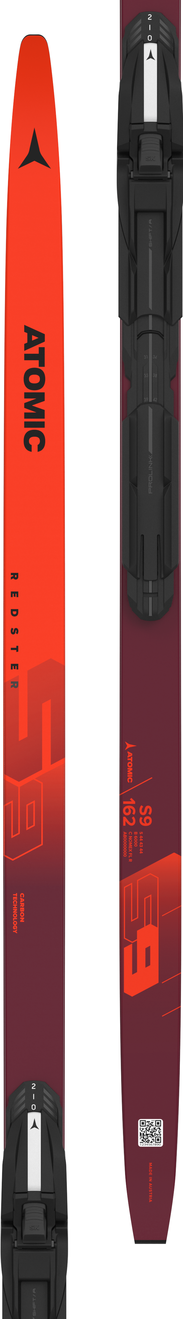 REDSTER S9 CARBON JR+SH SK Red