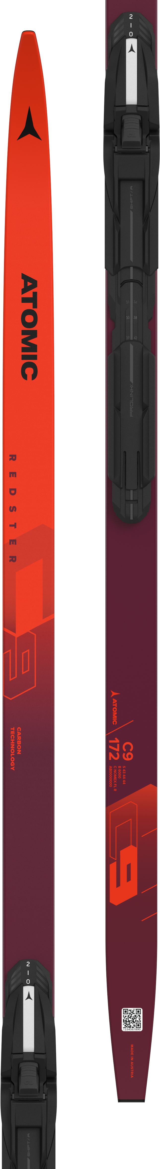 REDSTER C9 CARBON JR+SH CL Red