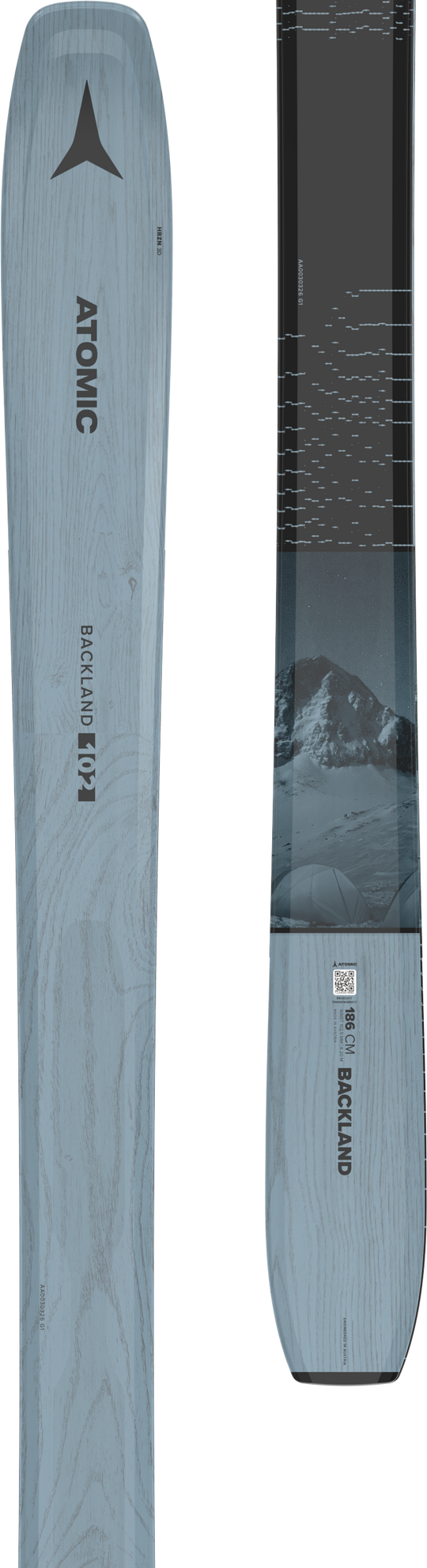 アトミック BACKLAND SERIES スキー 158cm センター78 アトミック BACKLAND SERIES スキー 158cm センター78