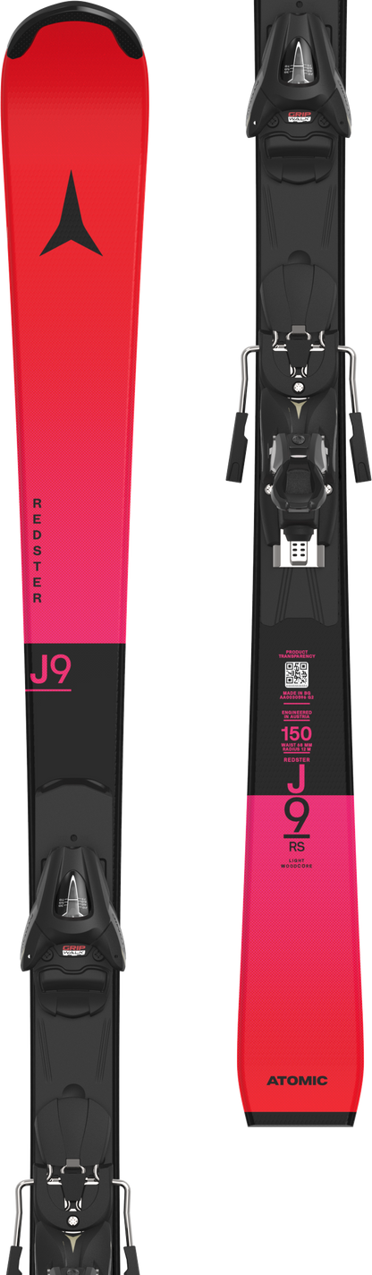 ATOMIC REDSTER J9 RS スキー 140cm ポール付きセット ATOMIC REDSTER J9 RS スキー 140cm ポール付きセット ATOMIC