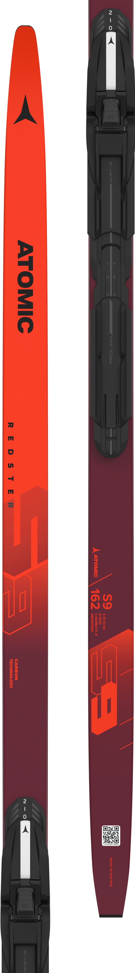 REDSTER S9 CARBON JR+SH SK Red