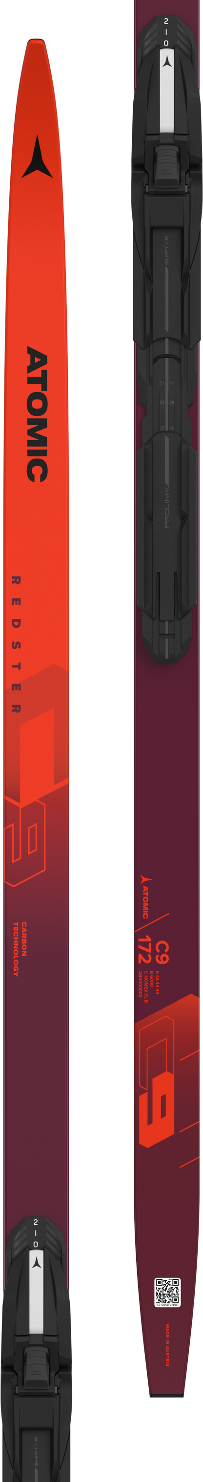 REDSTER C9 CARBON JR+SH CL Red