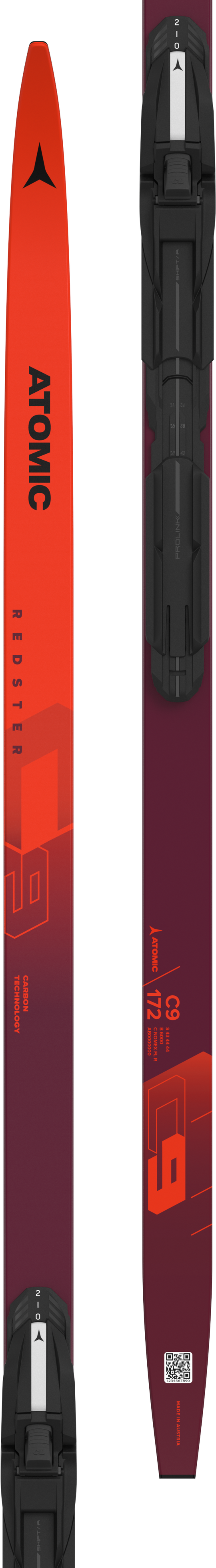 REDSTER C9 CARBON JR+SH CL Red