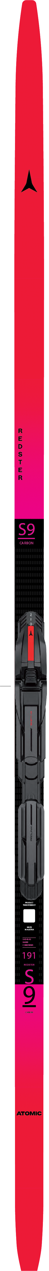 2526 REDSTER S9 GEN S med + SHIFT RACE SK
